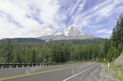 Preview: View Of Volcanic Mt. Hood, Highest Mountain In Oregon (11,249 Feet, Or 3,429 Meters) And Training