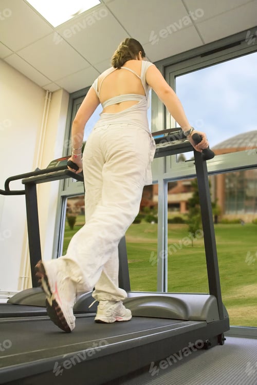 Preview: Sally Running On The Treadmill