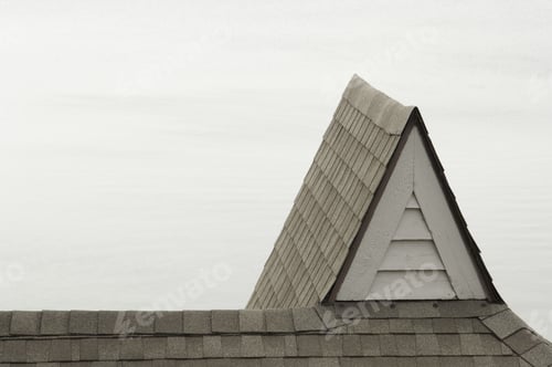 Preview: Peak Of Cottage Roof By Lake