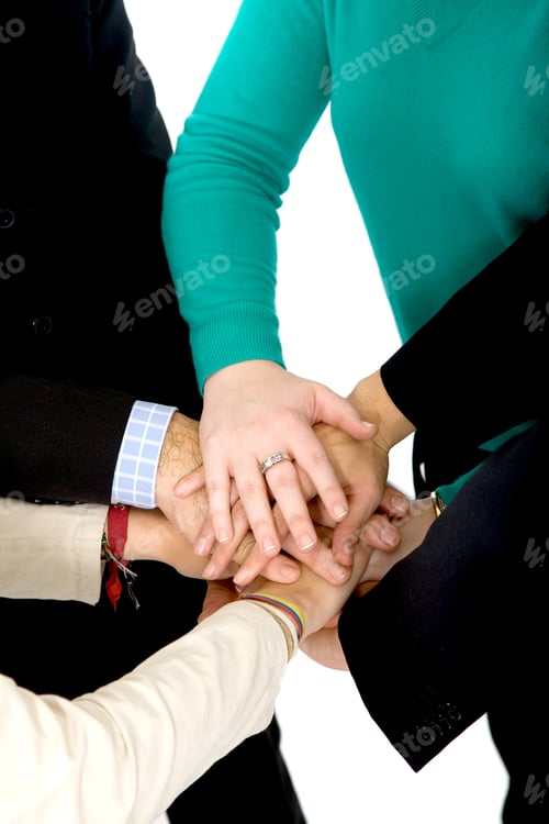Preview: Business Office Team Work - All Young And Successful Businessmen And Businesswomen