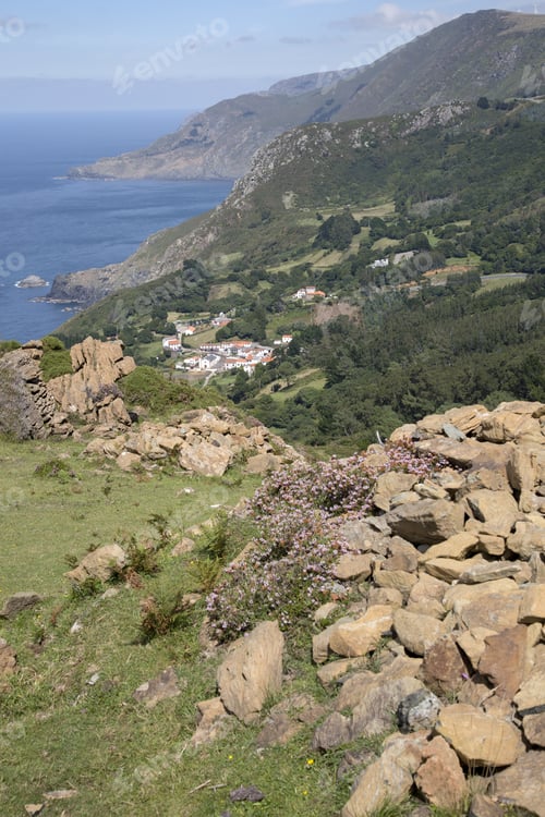 Preview: View Of Teixido Village; Galicia; Spain;