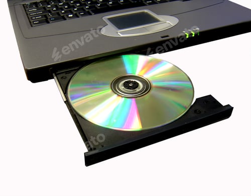Preview: Cd Rom Being Ejected From A Laptop