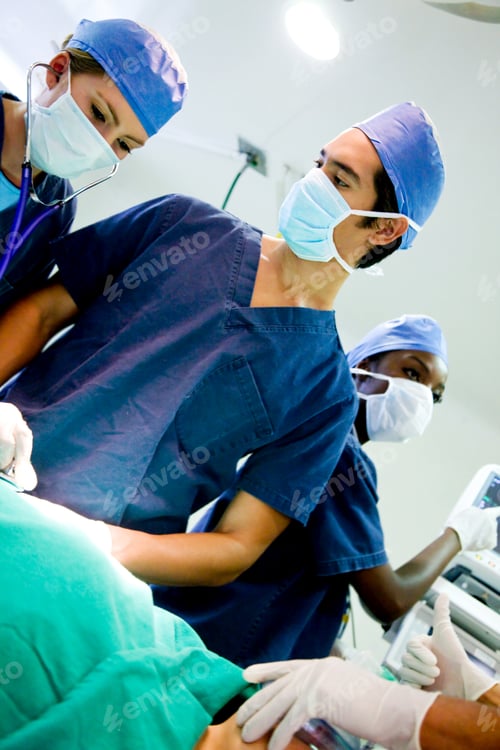 Preview: Doctors In A Surgery In A Hospital
