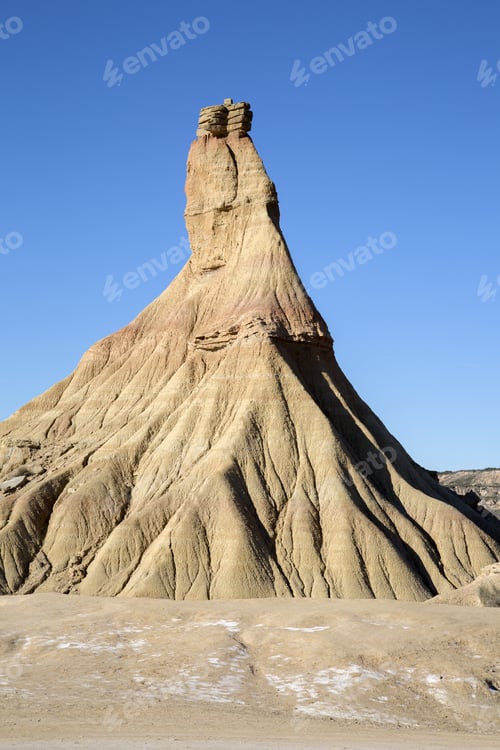 Preview: Peak At Bardenas Reales Park; Navarre; Spain
