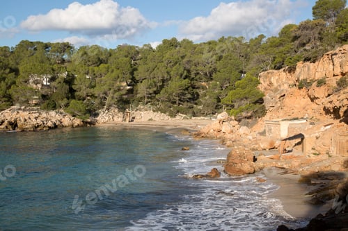 Preview: Cala Saladeta Cove Beach; Ibiza; Spain
