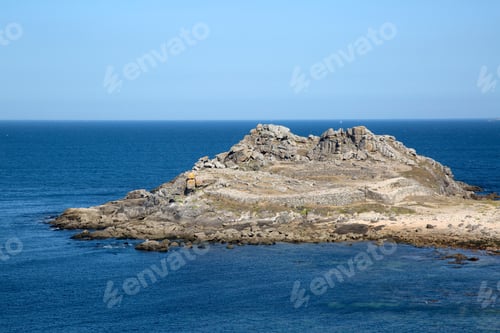 Preview: Beach And Fort; Galicia; Spain