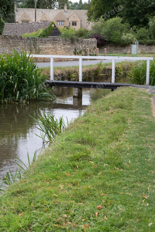 Preview: River Eye; Lower Slaughter, Cotswolds; England; Uk