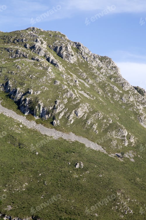 Preview: Peak At Picos De Europa Mountains Outside Riensena, Spain