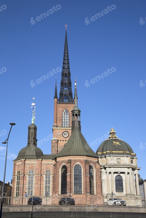 Preview: Riddarholmskyrkan Church; Riddarholmen Island; Stockholm; Sweden; Europe