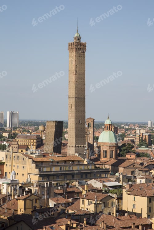 Preview: Cityscape And Towers, Bologna; Italy