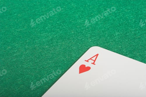 Preview: Ace Of Cards With Space For Writing