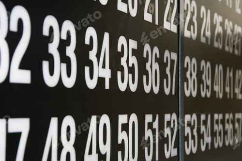 Preview: Section Of Bingo Flashboard