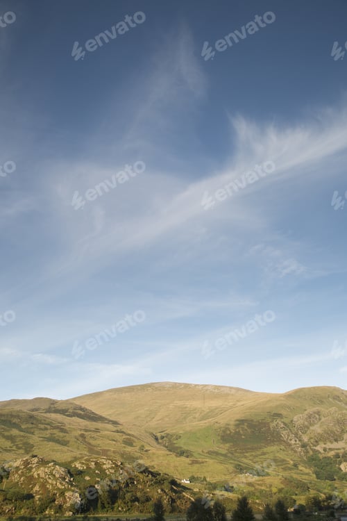 Preview: Mountain Peaks Outside Llanberis; Snowdonia; Wales; Uk