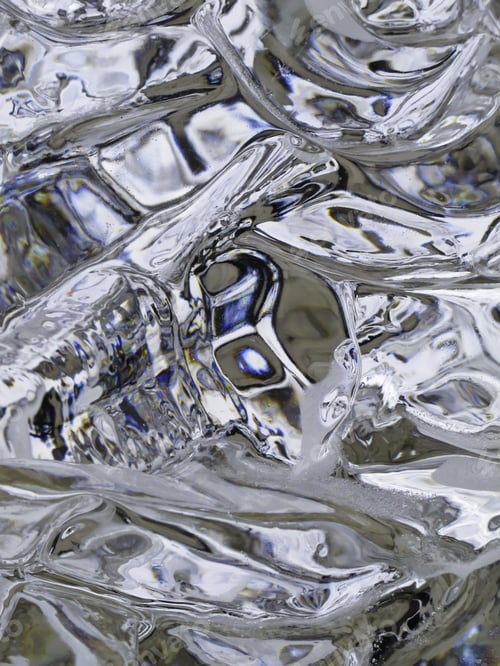 Preview: Abstract In Ice, With Shallow Depth Of Field