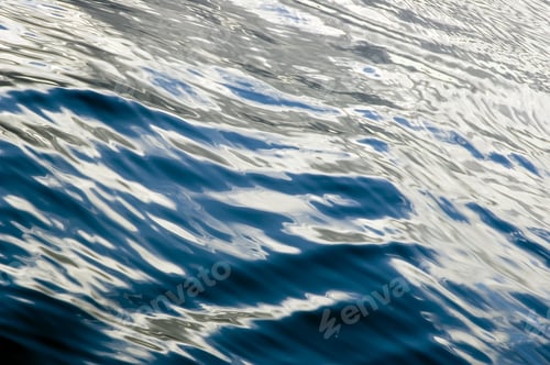 Preview: Waves Reflecting Light Across Surface Of Lake