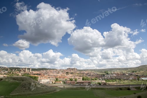 Preview: View Of Siguenza, Guadalajara, Spain