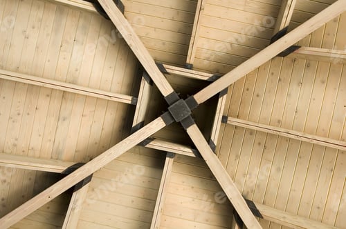 Preview: Rafters Of A Picnic Shelter