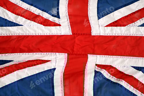 Preview: British Flag Close Up
