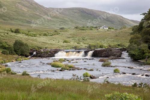 Preview: Aasleagh Falls, Killary Fjord; Connemara National Park; Ireland
