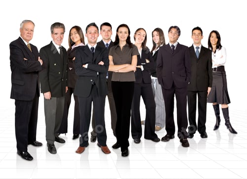 Preview: Business Team Formed By Young And Old People