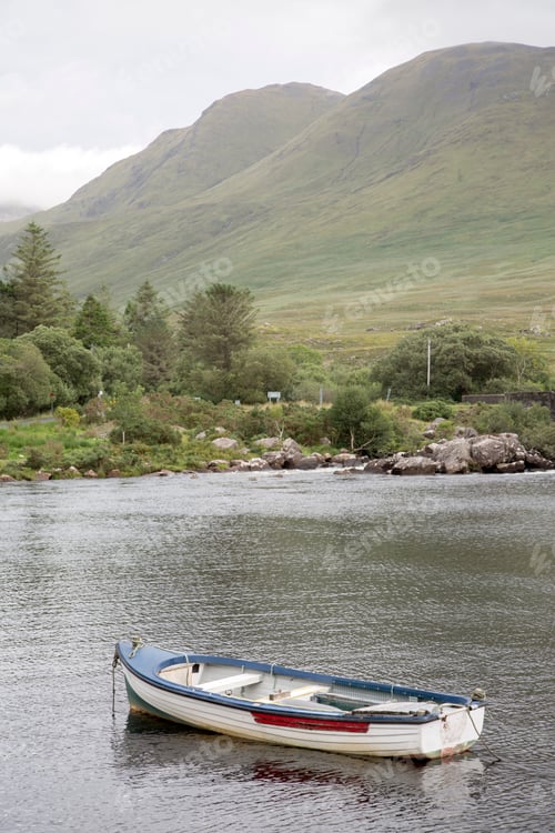 Preview: Fishing Boat, Killary Fjord; Connemara National Park; Ireland