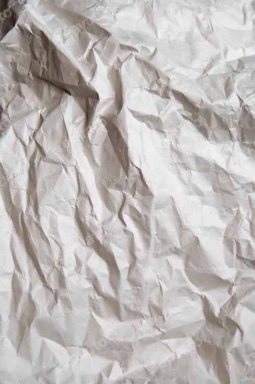 Preview: Hidden Face In Wrinkled Wrapping Paper