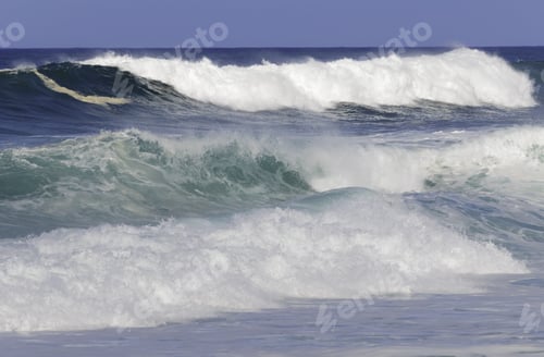Preview: Surf Rushing Toward North Shore Of Oahu