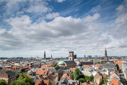 Preview: View Of Copenhagen From Round Tower, Denmark
