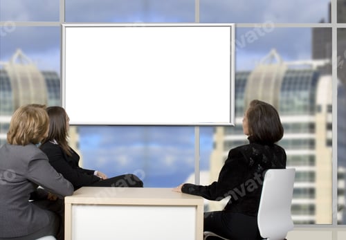Preview: Corporate Trainning In An Office Screen