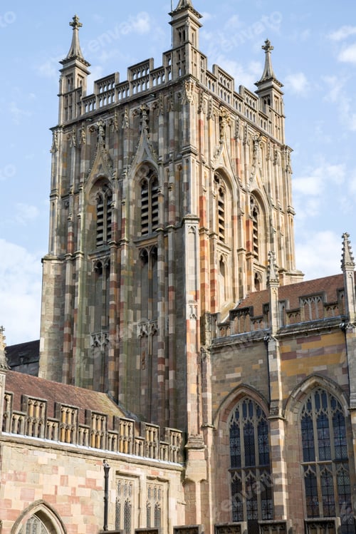 Preview: Priory Church, Great Malvern, England, Uk