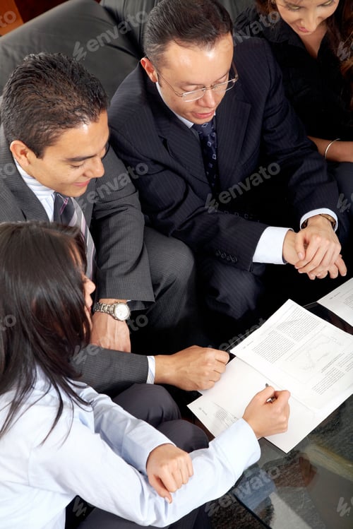 Preview: Business Meeting Of Young Entrepreneurs In An Office