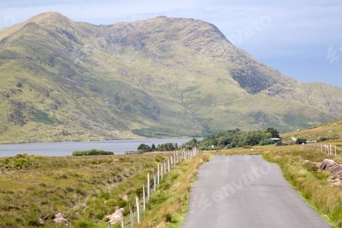 Preview: Open Road; Connemara National Park; Ireland