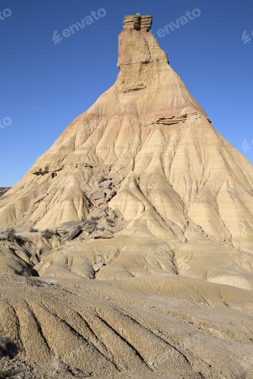 Preview: Peak At Bardenas Reales Park; Navarre; Spain