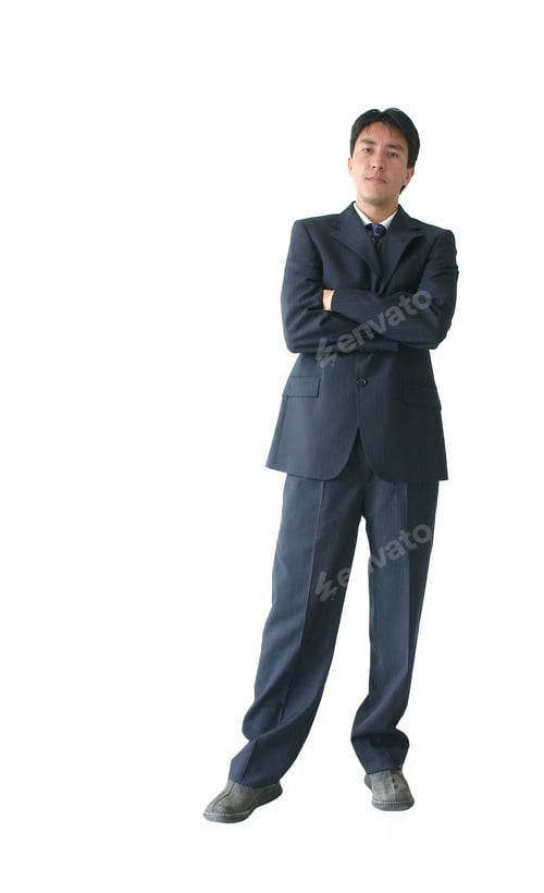 Preview: Business Man Standing - Andres