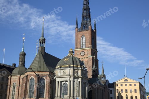 Preview: Riddarholmskyrkan Church; Riddarholmen Island; Stockholm; Sweden; Europe
