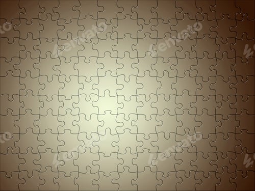 Preview: Golden Puzzle Background