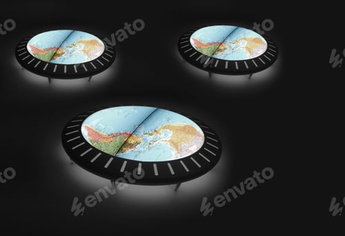 Preview: Various Tables Showing The World