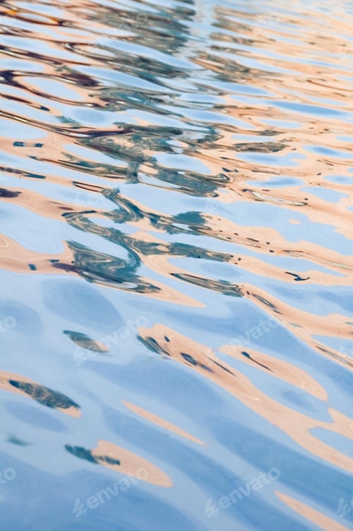 Preview: Rippled Reflections In An Outdoor Pool