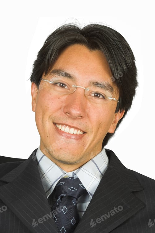 Preview: Business Man Smiling With Glasses