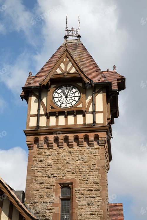 Vista previa: Clock Tower; Ledbury; Herefordshire; England; Uk