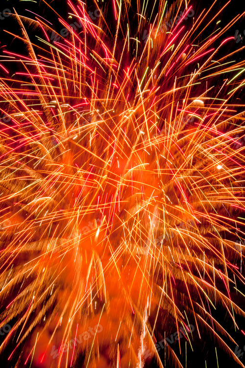 Preview: Chaos Of Sparks Flying Furiously In All Directions During Fireworks Finale
