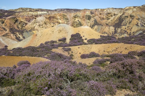 Preview: Parys Mountain Copper Mine; Amlwch; Anglesey; Wales; Uk