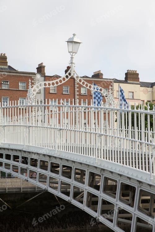 Preview: Ha’Penny Bridge In Dublin; Ireland
