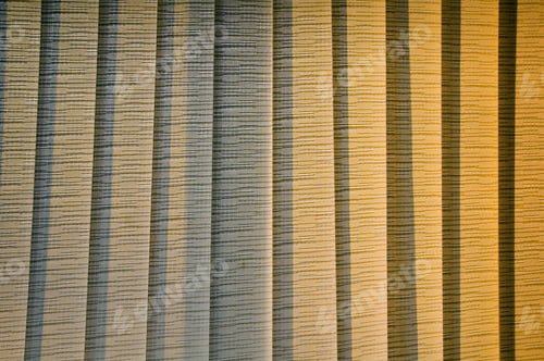 Preview: Interior View Of Venetian Blinds Closed Near Sunset