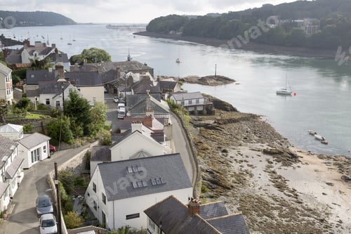 Preview: Menai Bridge; Anglesey; Wales; Uk
