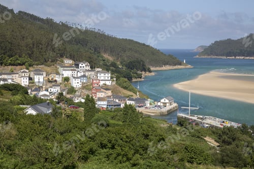 Preview: Barqueiro Village And Beach; Galicia; Spain