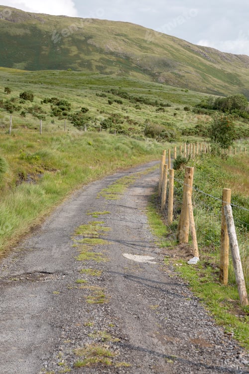 Preview: Footpath At Aasleagh Falls, Killary Fjord; Connemara National Park; Ireland
