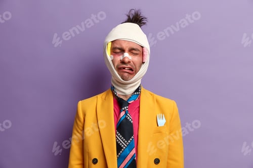 Preview: Crying Displeased Man Has Health Problems After Serious Injury, Tired Of Recovering, Has Large