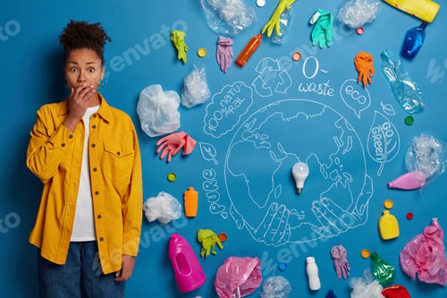 Preview: Stupefied Female Activist Covers Mouth, Impressed By Big Environmental Problem, Picks Up Reusable