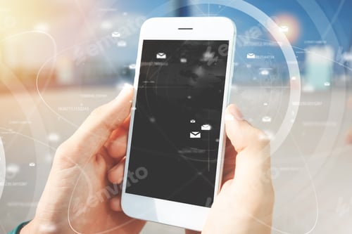 Preview: Double Exposure. Worldwide Connection Interface, Visual Effects. Student Posting Photos, Messaging